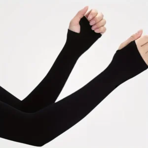 Manga De Braço De Resfriamento De Verão : Design De Dedo Altamente Elástico E Proteção UV Para Esportes Ao Ar Livre Femi