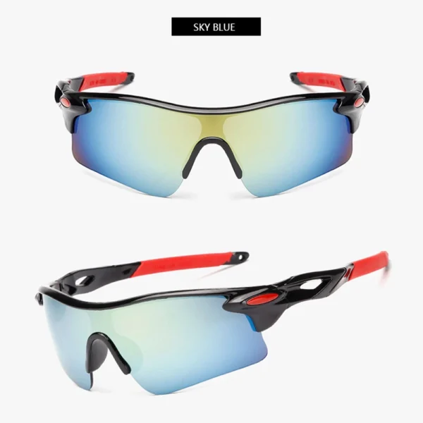 Óculos de Ciclismo AIELBRO para Atividades ao Ar Livre, Corrida, Bicicleta, Pesca e Passeios. - Imagem 3