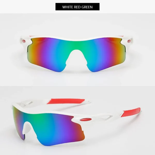 Óculos de Ciclismo AIELBRO para Atividades ao Ar Livre, Corrida, Bicicleta, Pesca e Passeios. - Imagem 5