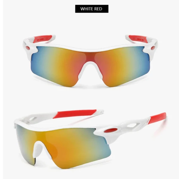 Óculos de Ciclismo AIELBRO para Atividades ao Ar Livre, Corrida, Bicicleta, Pesca e Passeios. - Imagem 7