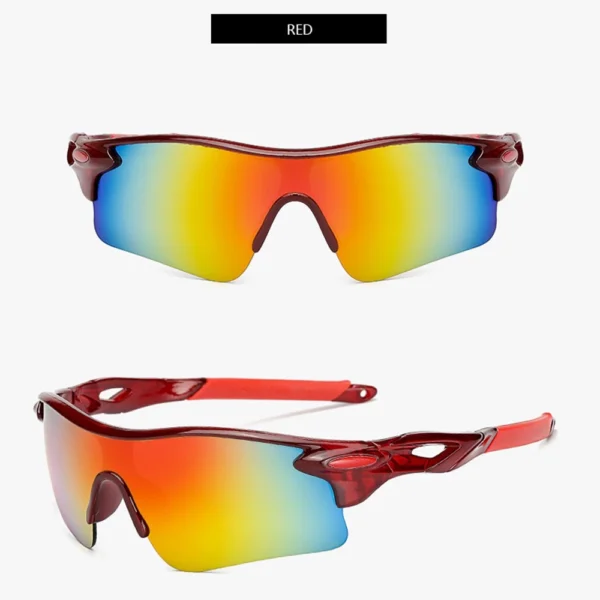 Óculos de Ciclismo AIELBRO para Atividades ao Ar Livre, Corrida, Bicicleta, Pesca e Passeios. - Imagem 8