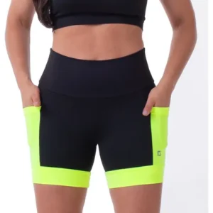 Shorts Para Corrida De Compressão Feminino
