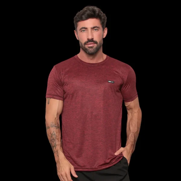 Kit 6 Camisetas Masculina Academia Dry Fit Malha Fria Treino - Imagem 2