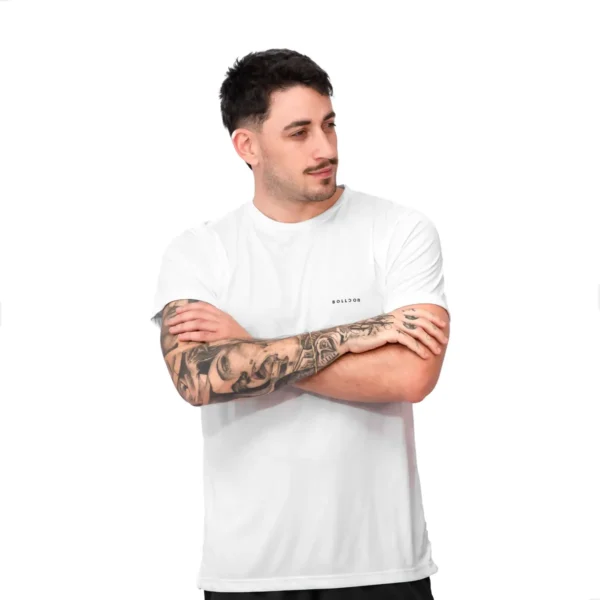 Camisa Dry Fit Academia Esportiva Com Proteção Uv - Imagem 7