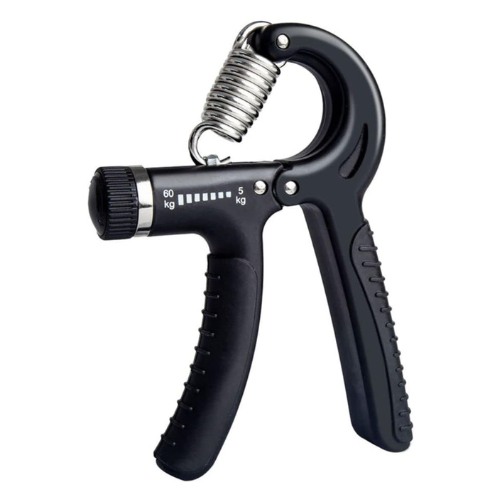 Hand Grip Com Mola Ajustável 5kg A 60kg Fisioterapia Fortalecimento Antebraço Mãos Punho Exercício Força