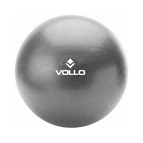 Mini Bola De Exercicios Cinza 25cm