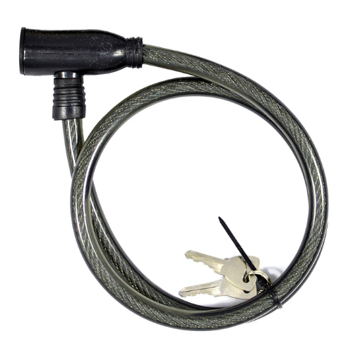 EDA Cadeado Para Bicicleta Com Cabo De Aço 80Cm Eda