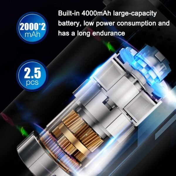 Mibee Compressor de ar portátil - Imagem 6