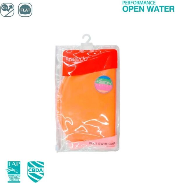 Touca de Natação Speedo Flat Cap , Unissex - Imagem 3