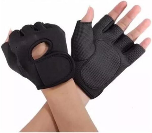 Luva Academia Esporte Treino Musculação Exercícios Neoprene Ajustável Unissex - Imagem 4