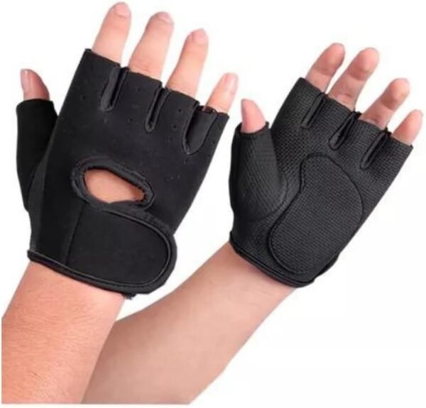 Luva Academia Esporte Treino Musculação Exercícios Neoprene Ajustável Unissex - Imagem 5
