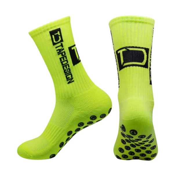 Meias De Futebol Pro Grip Para Homens – Antiderrapantes De Silicone Treinamento E Partidas - Imagem 6
