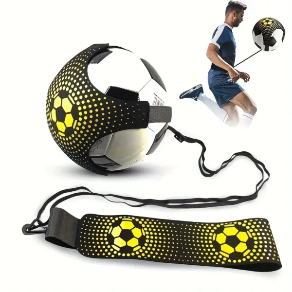 Chute Futebol Ajustável Trainer Bola De Prática Para Crianças adulto treinamento de vôlei - Imagem 5
