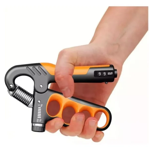 Hand Grip Mola Ajustável 5 A 100kg com Contador Exercícios Fisioterapia - Imagem 4
