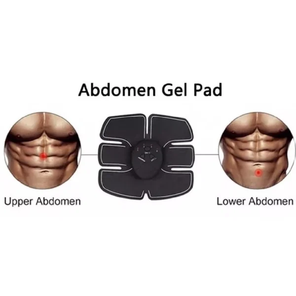 Aparelho Estimulador Abdominal Muscular Elétrico 6 Pack EMS Beauty Body - Imagem 6