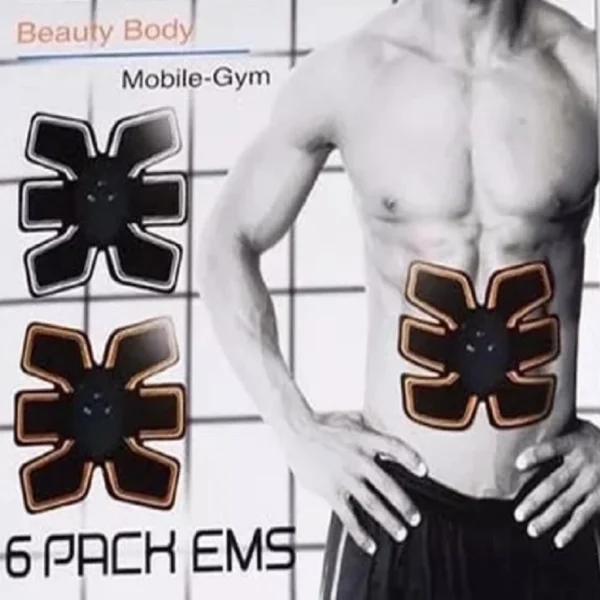 Aparelho Estimulador Abdominal Muscular Elétrico 6 Pack EMS Beauty Body - Imagem 7