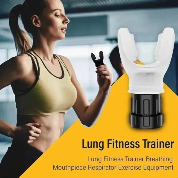 Equipamento de exercício respiratório Treinador de respiração de exalação ao ar livre - Imagem 5