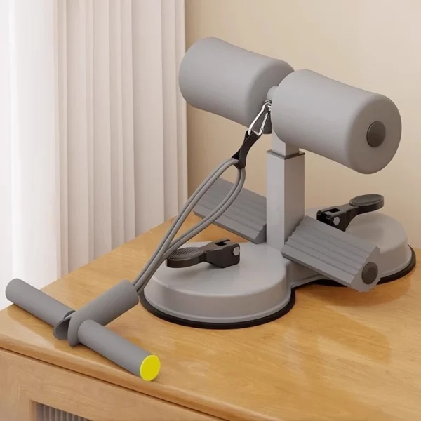 Equipamento auxiliar de abdominais fitness unissex muscular abdominal dispositivo de pé fixo -V2