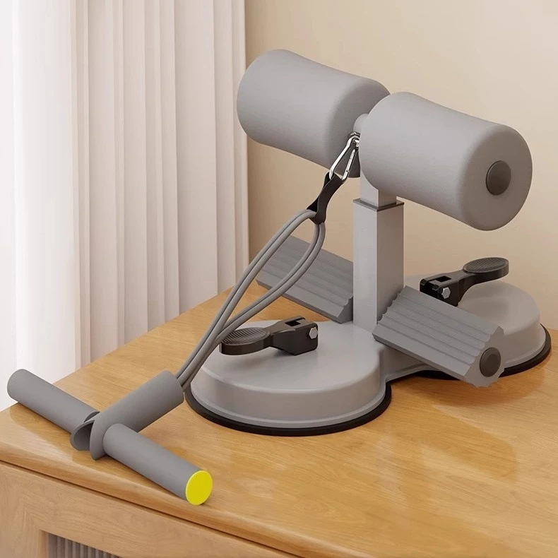 Equipamento auxiliar de abdominais fitness unissex muscular abdominal dispositivo de pé fixo -V2