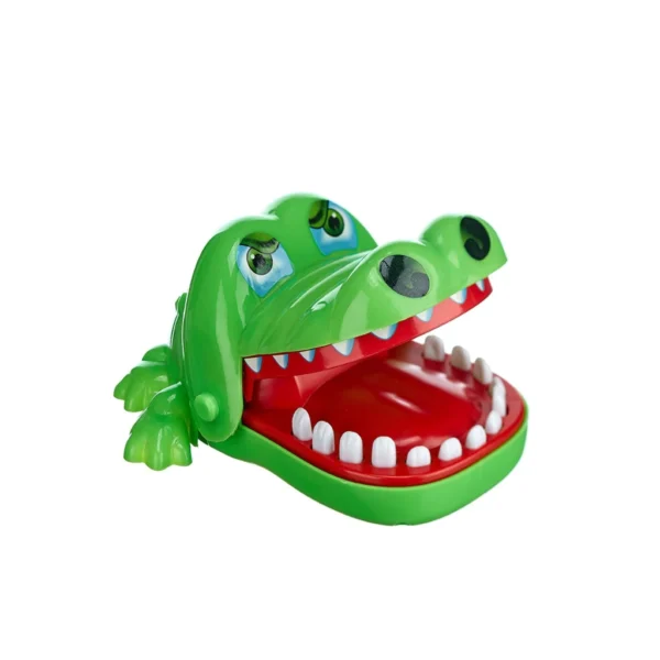 Jogo Crocodilo Morde Dedo Jacaré Dentista Aperta Dente Desafio Criança Brinquedo - Imagem 3