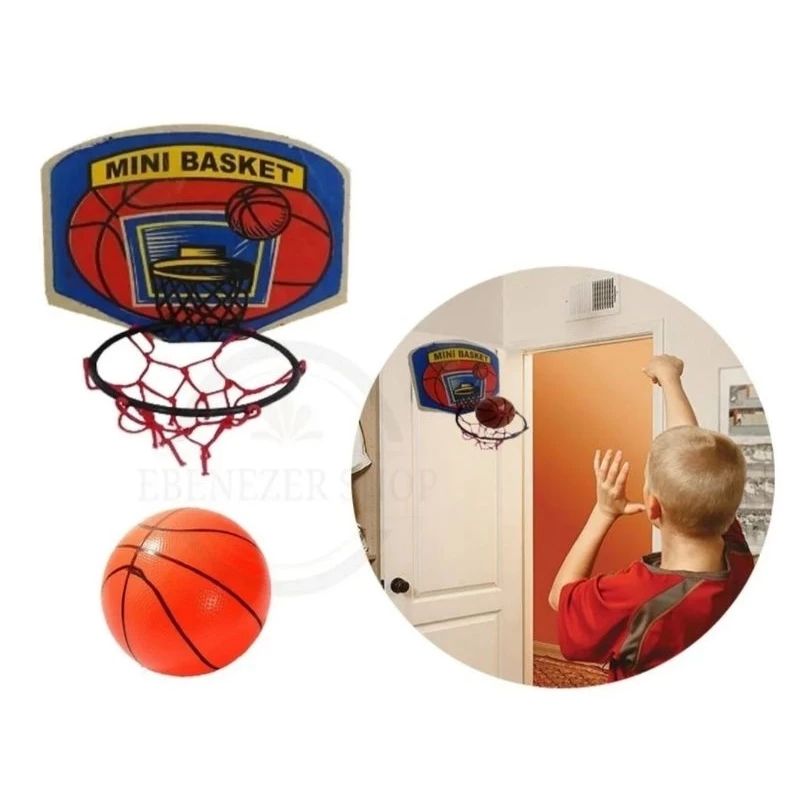 kit Basquete infantil Jogo Com Tabela bola e cesta brinquedo criança Meninas e Meninos