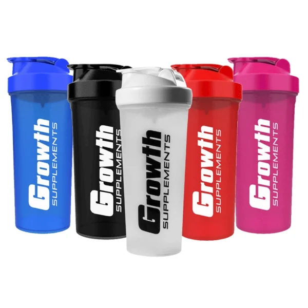 Coqueteleira Academia Garrafa Squeeze 600ml Shaker - Growth - Imagem 2