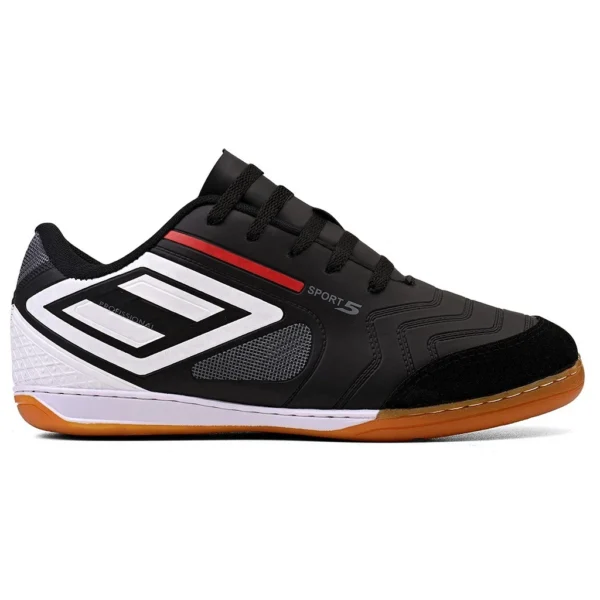 Chuteira futsal/Salão Profissional bico de couro+ Palmilha oferta única colada e costurada feminina e masculina entrega - Imagem 4