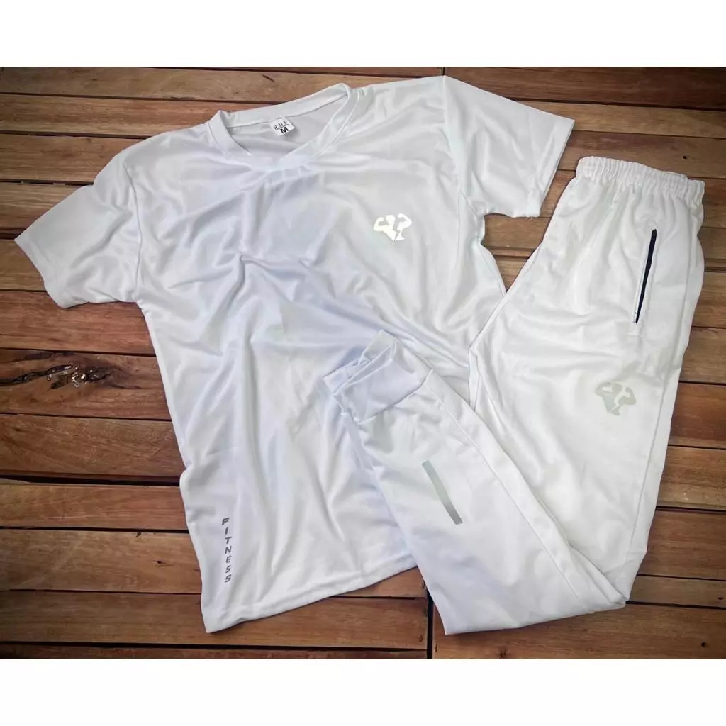 Kit Camiseta e Calça Fitness – Ideal Para Treinar do P ao GG