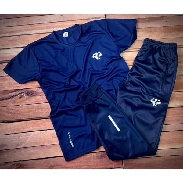 Kit Camiseta e Calça Fitness - Ideal Para Treinar do P ao GG - Imagem 2
