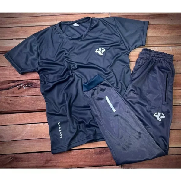 Kit Camiseta e Calça Fitness - Ideal Para Treinar do P ao GG - Imagem 4