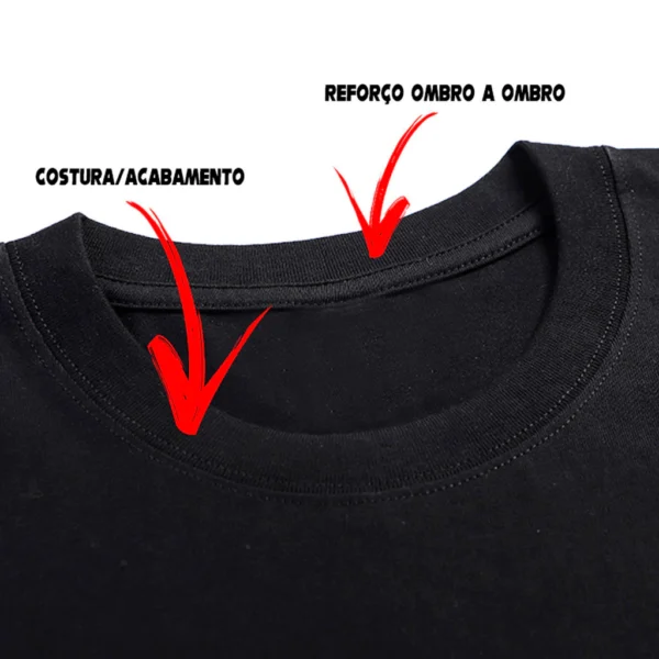 Camiseta Neymar Menino Ney Camisa Básica Personalizada Unissex Algodão 30.1 Premium Jogador - Imagem 7