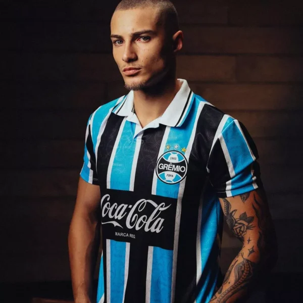 Camisa Grêmio Retrô 1994 Masculina - Imagem 3