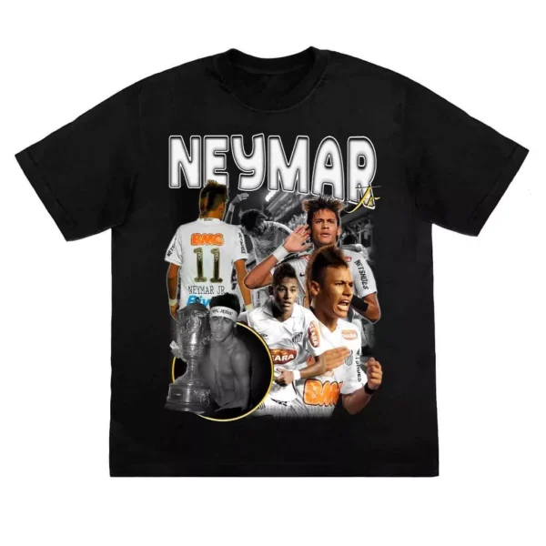 Camisa Jogador Futebol menino Ney Neymar - Camiseta Unissex 100% Algodão envio imediato
