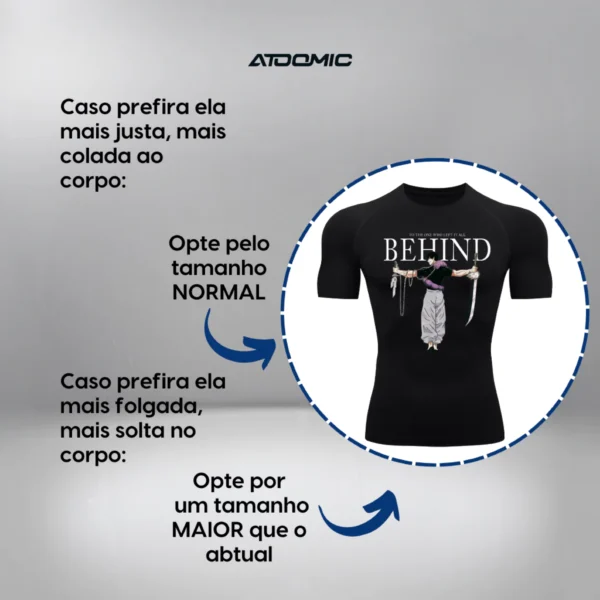Camiseta Compressão Proteção Uv 50+ Segunda Pele Manga Curta Símbolo Batman Academia Rash Guard - Imagem 6