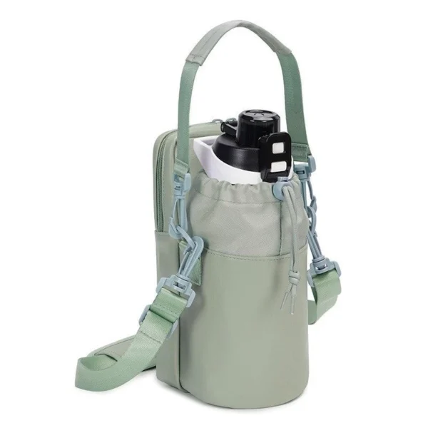 Nova Bolsa Para Garrafa De Água Ao Ar Livre Portátil Esportes Mochila Grande Capacidade De Armazenamento - Imagem 4