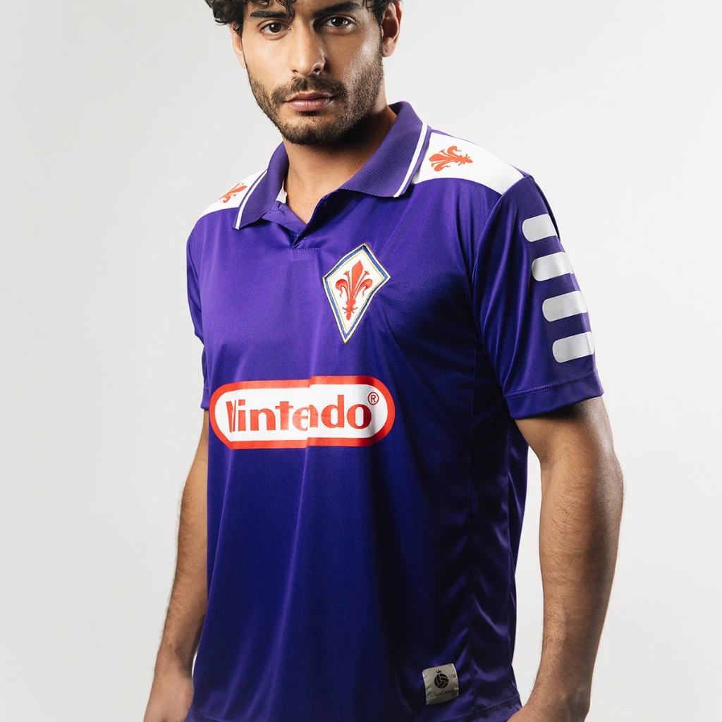 Camisa Fiorentina Retrô 1998 Batistuta Masculino Oficial