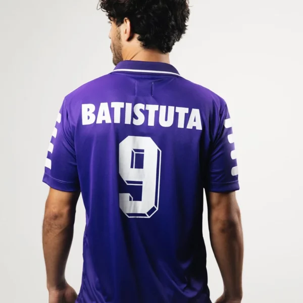 Camisa Fiorentina Retrô 1998 Batistuta Masculino Oficial - Imagem 2
