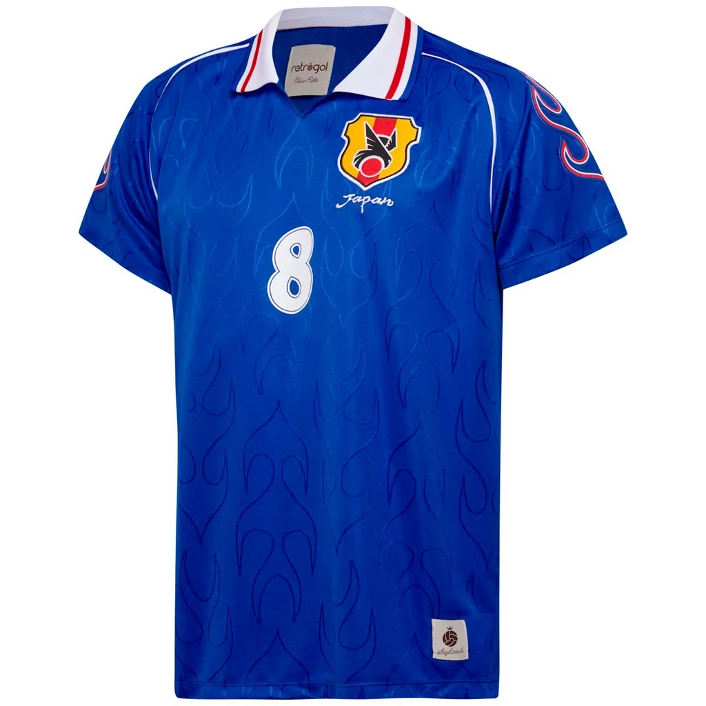 Camisa Japão Retrô 1998 Nakata Masculina Oficial