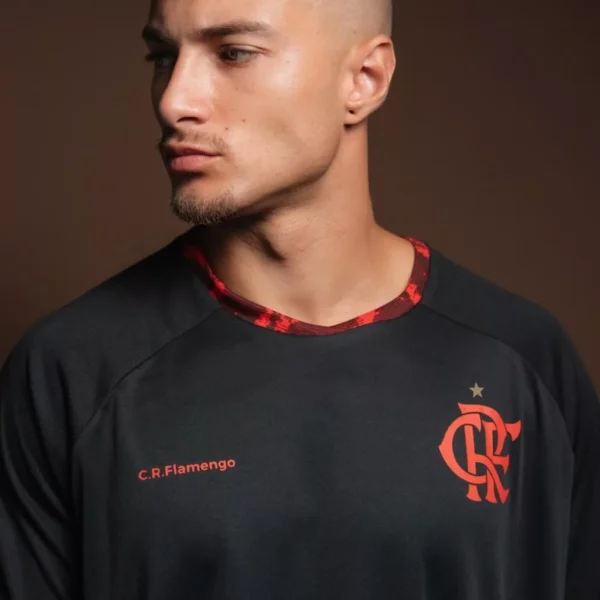 Camisa Flamengo Blood Masculina Oficial - Imagem 3