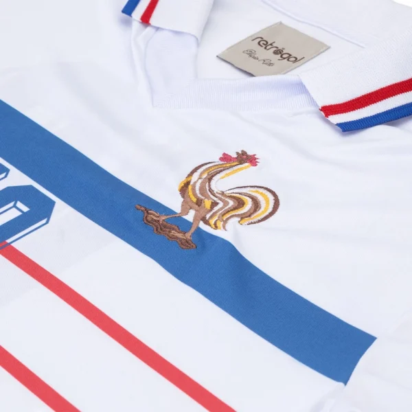 Camisa França Retrô 1998 Away Masculina Oficial - Imagem 3
